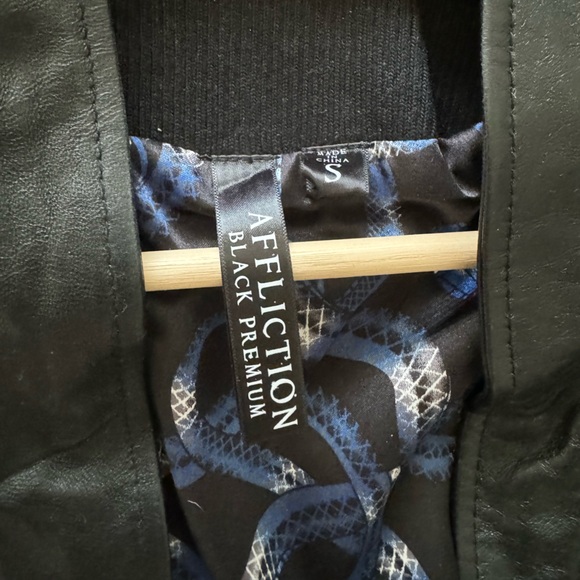 Affliction Women’s Leather Jacket - Picture 2 of 3